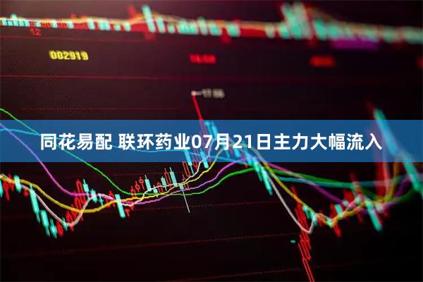 同花易配 联环药业07月21日主力大幅流入